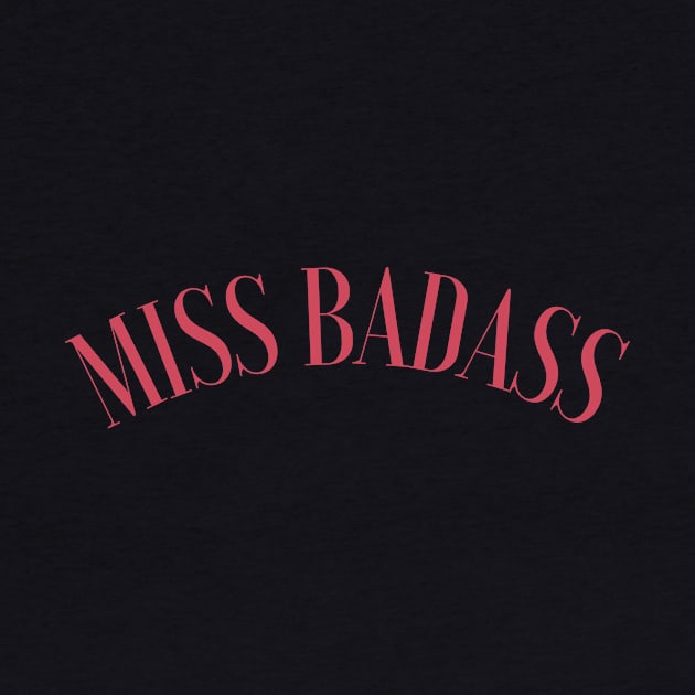 Badass Feminist - F for Feminist by Feminist Vibes